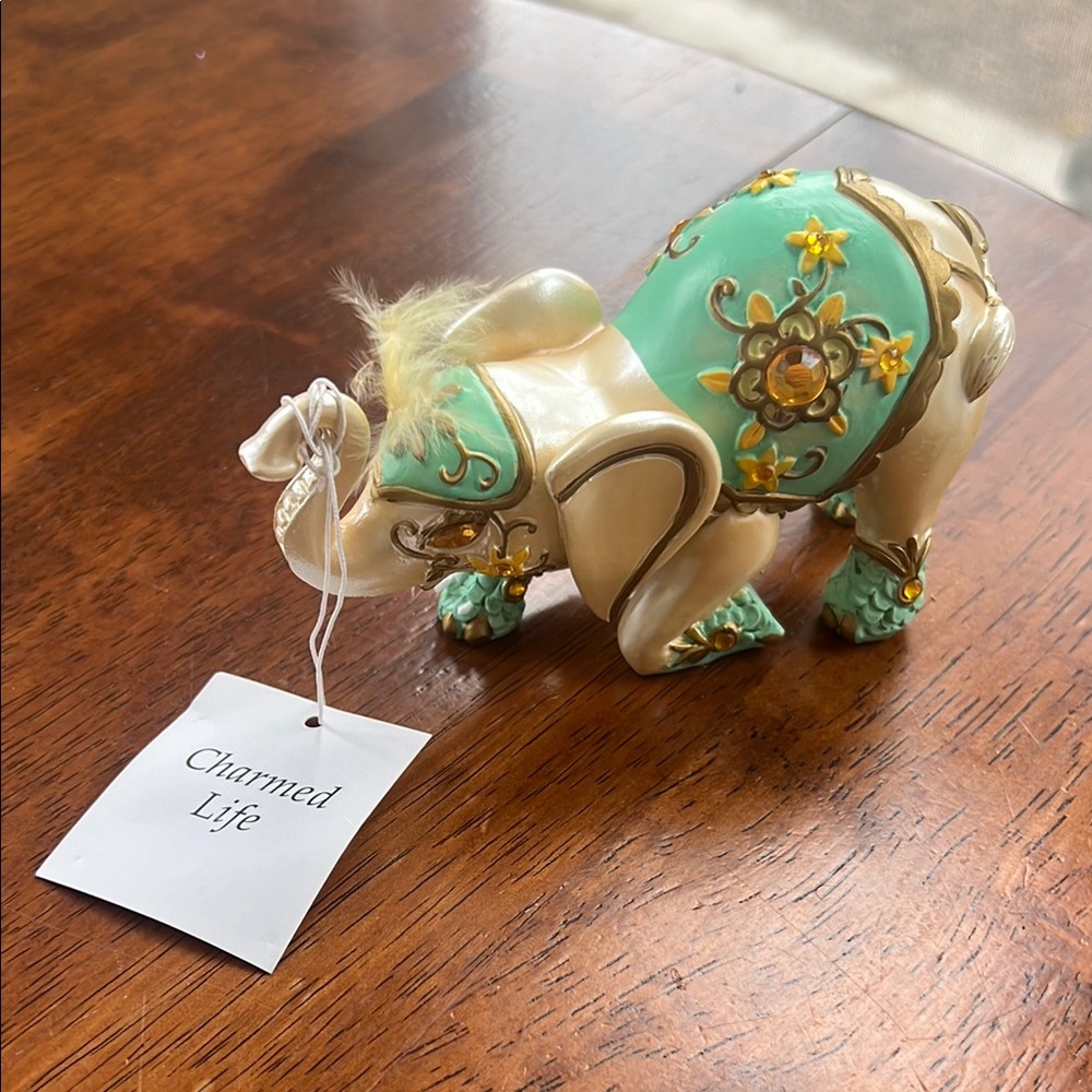 Hamilton Collection “Charmed Life” Elephant Figurine